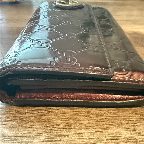 Gucci Chocolate Embossed wallet - Picture 7 of 8